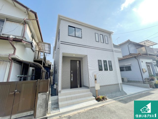 明石市大久保町西島　新築一戸建ての外観|お客様に長く安心して住んでいだだける事にこだわった家づくり！住んでからのアフターサービスにもしっかりと取り組んでいます！