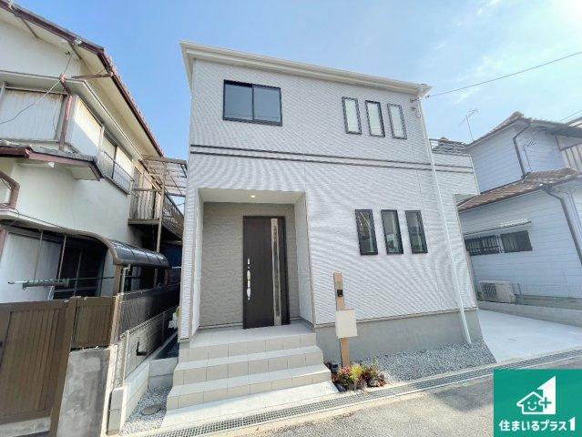 明石市大久保町西島　新築一戸建ての外観|安心の10年保証！外観を美しく保ち、雨水で汚れを落とします！気になることがありましたら、お気軽にお問い合わせください！