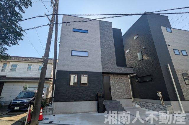 藤沢市鵠沼橘２丁目８－４１新築戸建ての外観|落ち着いた雰囲気の外観です