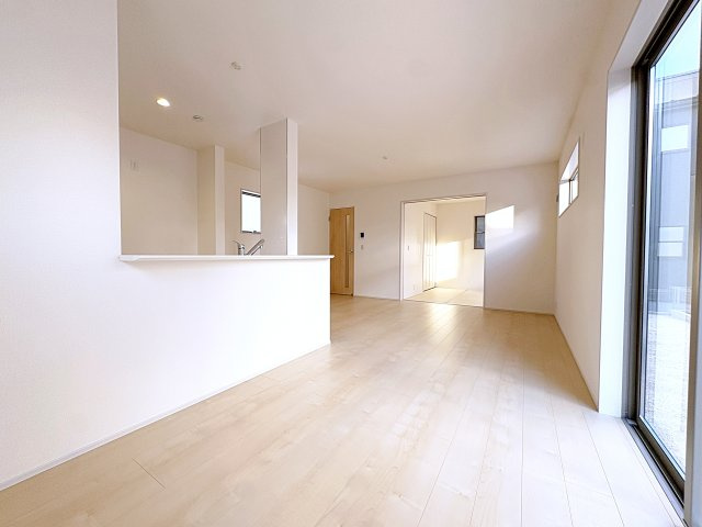 新築戸建・新築建売　福島市笹谷大谷地【長期優良住宅】笹谷小・信陵中の居間・リビング