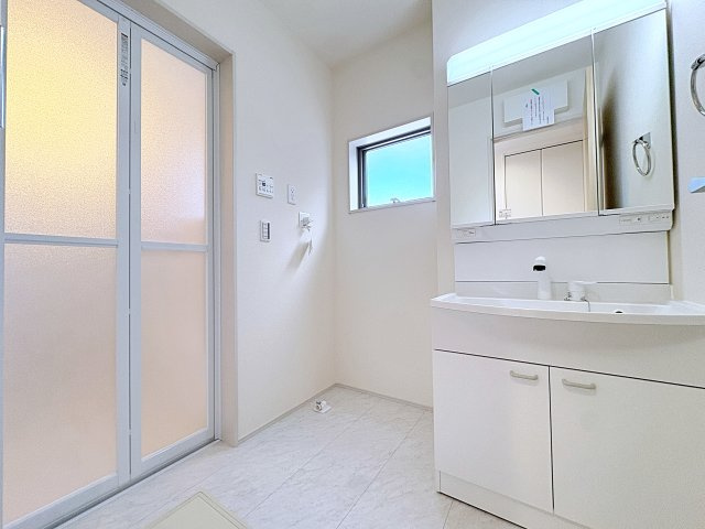 新築戸建・新築建売　福島市笹谷大谷地【長期優良住宅】笹谷小・信陵中の洗面所