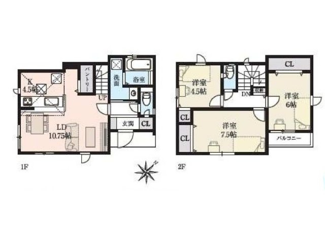 川崎市鷺沼　新築分譲住宅　全６棟の画像