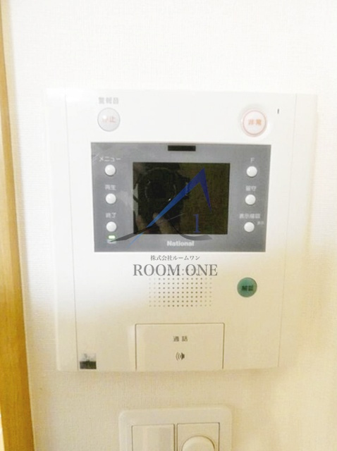 ヴェールメゾンのセキュリティ|モニター付きインターホンです。