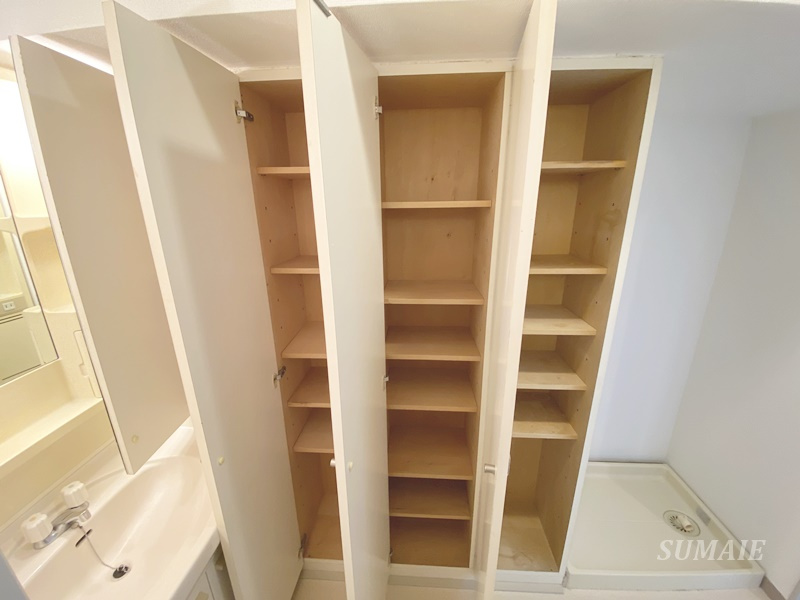 ライオンズプラザ浦和元町Ｃｉｔｙの収納|脱衣所収納☆