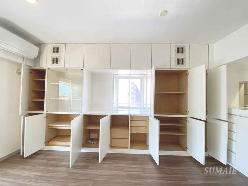 ライオンズプラザ浦和元町Ｃｉｔｙの収納|大容量リビング収納☆