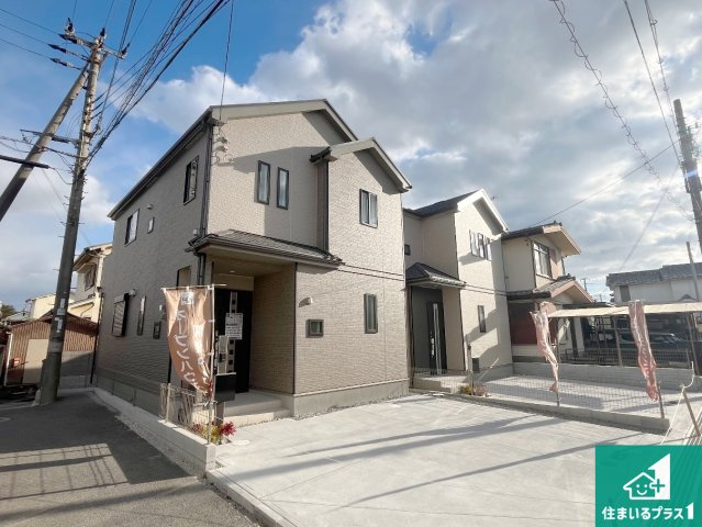 明石市二見町西二見　新築一戸建ての外観|安心の10年保証！外観を美しく保ち、雨水で汚れを落とします！気になることがありましたら、お気軽にお問い合わせください！