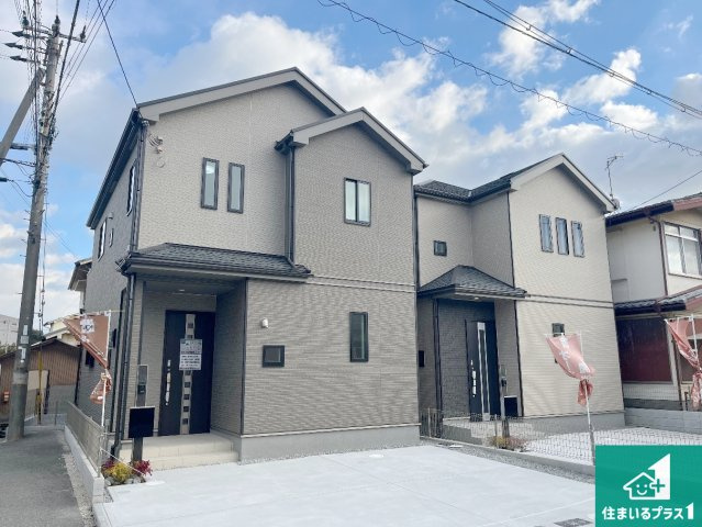 明石市二見町西二見　新築一戸建ての外観|安心の10年保証！外観を美しく保ち、雨水で汚れを落とします！気になることがありましたら、お気軽にお問い合わせください！