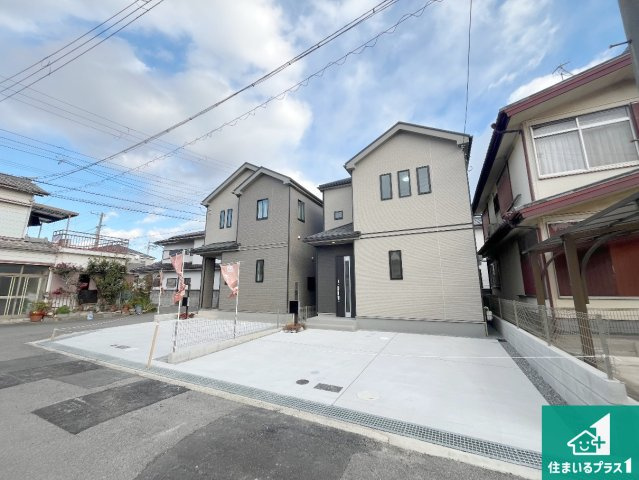 明石市二見町西二見　新築一戸建ての外観|安心の10年保証！外観を美しく保ち、雨水で汚れを落とします！気になることがありましたら、お気軽にお問い合わせください！