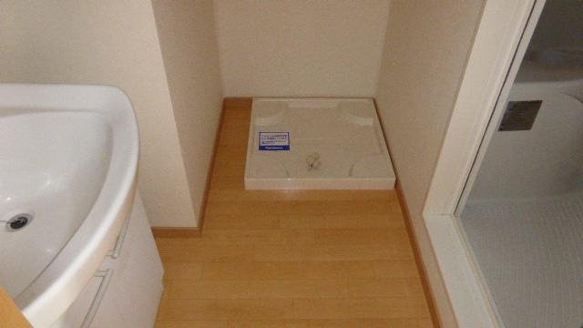 エルメゾン法隆寺の洗面所|コンパクトで使いやすい洗面所