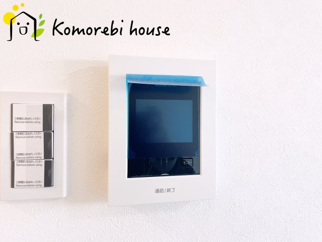 ソフィア上尾B棟の防犯設備|モニター付インターホンです