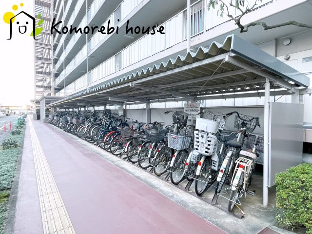 ソフィア上尾B棟の駐輪場|駐輪場です