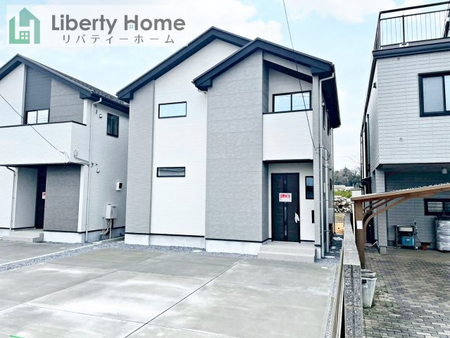 土浦市桜町2期　新築戸建　1号棟の完成予想図|ご予約をいただければ、『平日の空いた時間』『周辺物件まとめて見たい』『1件だけ見たい』ももちろん可能です♪
お気軽にお問合せください♪