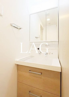 【洗面所】 | ハーモニーレジデンス田町♯００２ | 洗面台です。