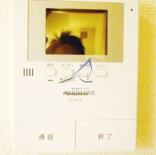 MEI MAISONのセキュリティ|モニター付きインターホンです。