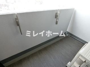 アジールコート雪が谷大塚のバルコニー