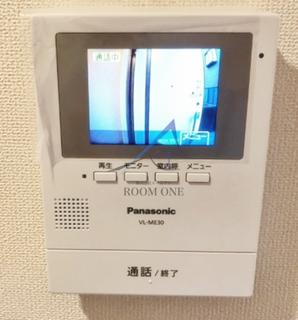 Ｇｒａｃｅ　Ｍａｉｓｏｎのセキュリティ|モニター付きインターホンです。