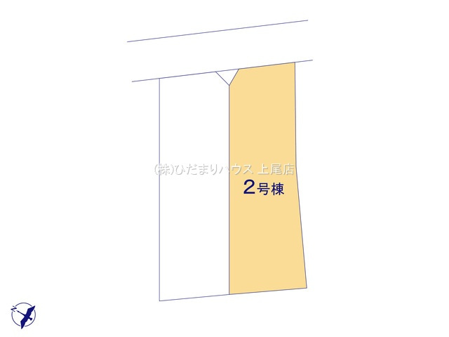 上尾市原市14期　新築戸建　ブルーミング02の区画図