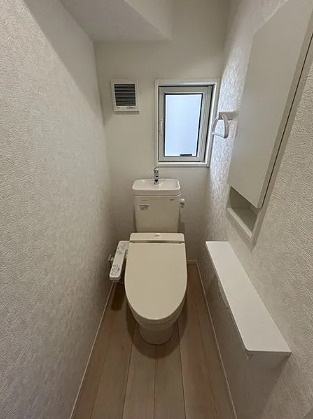 野田市山崎　中古戸建　令和3年築のトイレ