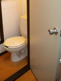 中野区野方１丁目のアパートのトイレ