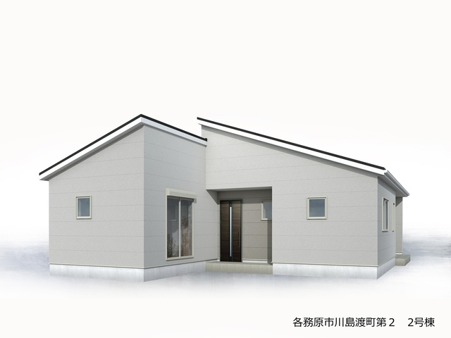 リーブルガーデン　各務原市川島渡町第2　全3区画分譲の外観|■2号棟
■YAMADA電機の　ヤマダ不動産　株式会社リライフ　岐阜店■
省エネ・耐震性◎の一建設の家。　
日本の風土に調和する木造軸組工法。フラット３５はＳＡを取得！１０年間の金利優遇あり！　