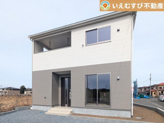 Cradle garden　寄居町赤浜第6の外観|【完成済み】ナチュラルな色合いで飽きのこない外観！
ゆっくりご内覧いただけますのでぜひ一度現地をご覧ください！夢が膨らみます♪
