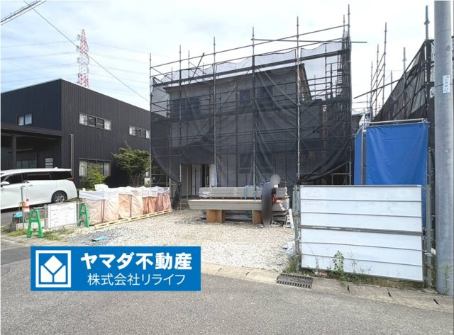 リーブルガーデン　各務原市川島渡町第2　全3区画分譲の外観|「現地（2026年9月19日）撮影」　
■外観写真　
■ヤマダ不動産　株式会社リライフ　