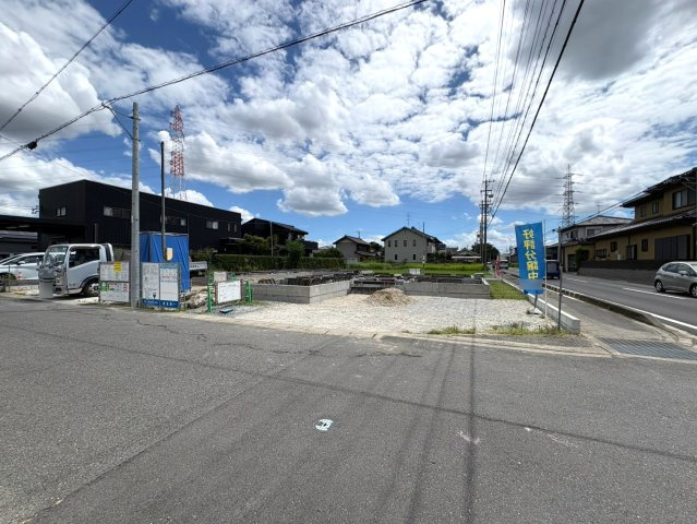 リーブルガーデン　各務原市川島渡町第2　全3区画分譲の外観|「現地（2026年8月7日）撮影」　
■全体写真　
■ヤマダ不動産　株式会社リライフ　