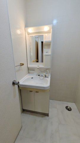 ゼフィランテス　A棟の洗面所