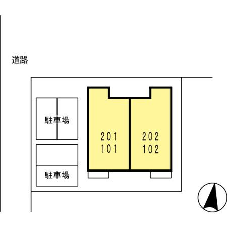 レーブ　ボナールの区画図