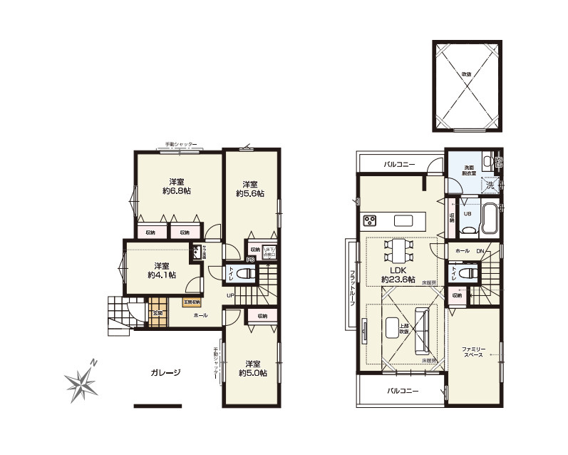 さいたま市北区土呂町　20期　新築一戸建て　KEIAI GRACE　01