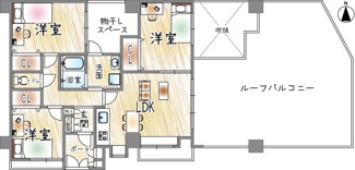 【間取り】 | ライオンズマンション雲雀丘花屋敷 | 間取り