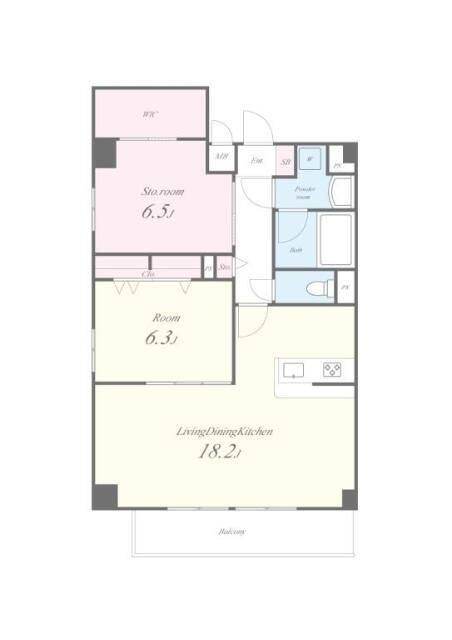 マークス桜の間取り