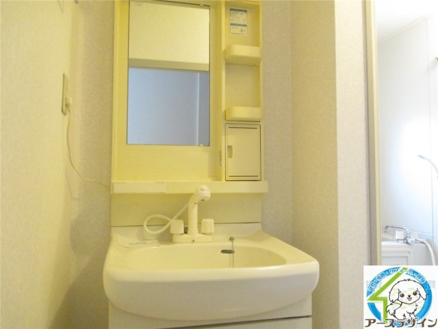 サンビレッジ出合Ⅰの独立洗面台|※類似部屋