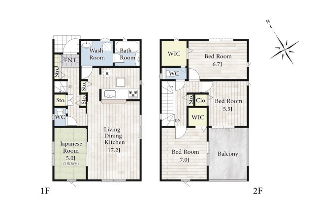 【間取り】 | 【間取り図：3号棟】平日・休日問わず、いつでもご見学が出来ます♪実際に見て、触れて感じる安心のお住まい探しを体験して下さい♪