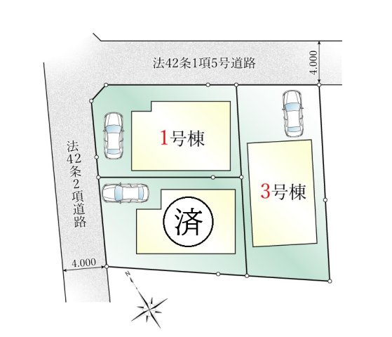 【区画図】 | 平日・休日問わず、いつでもご見学が出来ます♪実際に見て、触れて感じる安心のお住まい探しを体験して下さい♪