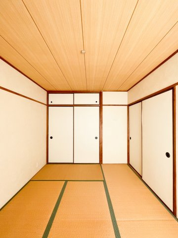 名谷８団地41号棟の和室|南西側和室約6帖