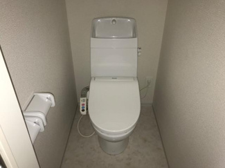 【トイレ】 | オアシスガーデン立花 | シャワー付トイレ