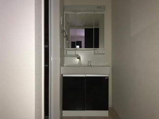 【洗面所】 | オアシスガーデン立花 | 洗髪洗面化粧台