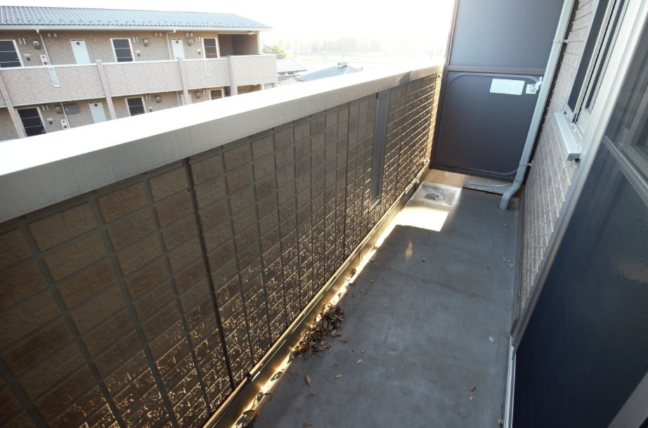 プロムナードⅡのバルコニー