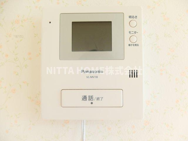 サンハウス B棟のセキュリティ|TVインターホンもあります★