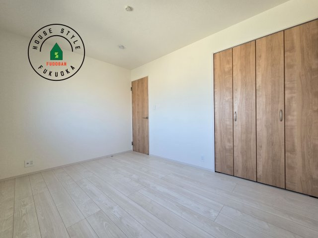 福津市福間南4丁目第1-3棟（2号棟）の和室|将来的に、琉球畳を引きまして和室風にすることも可能です。