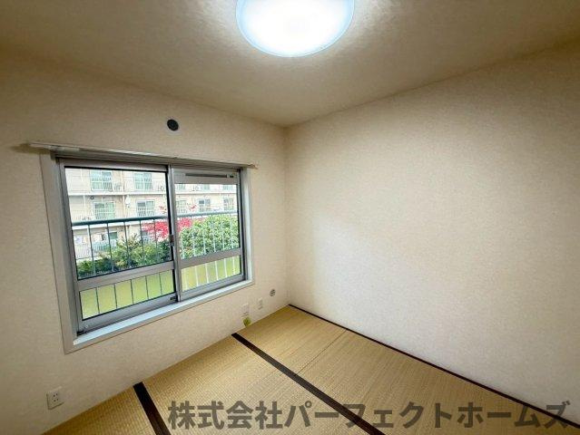 藤阪ハイツD6棟の和室|和室があると落ち着いた雰囲気になりますね