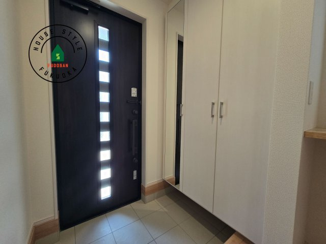 福津市福間南4丁目第1-3棟（3号棟）の防犯設備|二重ロックでしっかり防犯対策ができます。