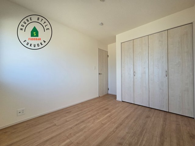 福津市福間南4丁目第1-3棟（3号棟）の和室|将来的に、琉球畳を引きまして和室風にすることも可能です。