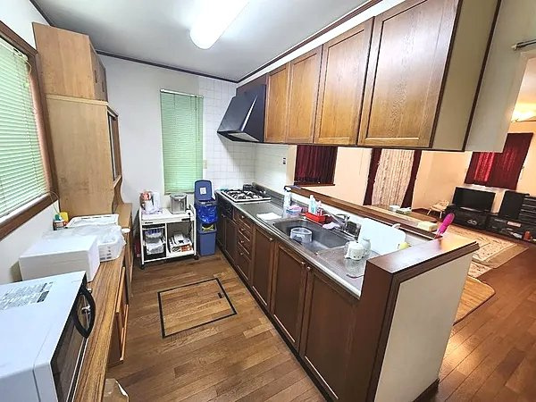 茂原市緑ヶ丘5　中古戸建のキッチン|敷地約80坪三井ホーム施工５LDK都市ガス上下水 緑ヶ丘リゾーン分譲地内スーパーせんどう徒歩約12分