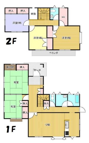 茂原市緑ヶ丘5　中古戸建の間取り|図面と現況に相違がある場合、現況を優先致します。
