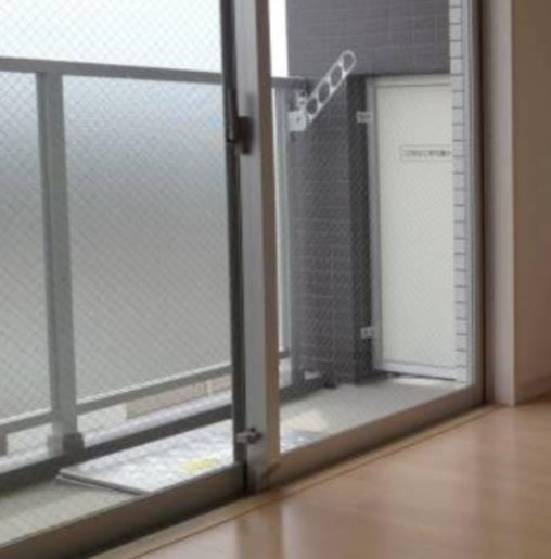 中野区中野２丁目の賃貸マンションのバルコニー
