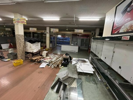 奈良県宇陀市菟田野岩崎　貸店舗の内装