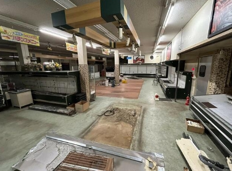 奈良県宇陀市菟田野岩崎　貸店舗の内装