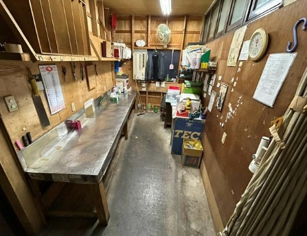 奈良県宇陀市菟田野岩崎　貸店舗の内装